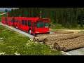 Cars vs Logs - BeamNG.Drive