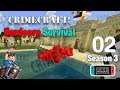 Crimecraft Minecraft on Hardcore Survival with Hard Difficulty Season 3 Episode 02 - Nintendo Switch