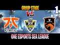 Fnatic vs TNC Game 1 | Bo2 | Group Stage One Esports SEA League | DOTA 2 LIVE