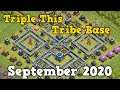 He Copied A Tribe Gaming Push Base O.O | Legend League Yeti BoWitch | 5100 Trophies | September 2020