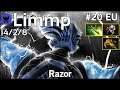 Limmp [coL] plays Razor!!! Dota 2 7.21