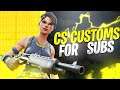 Only CS Custom 🔥 || My Squad Vs Subscriber Squad 🔥|| Live