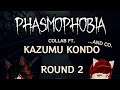 【Phasmophobia】 Spooky Month Collab - ROUND 2 - Ft. Kazumu! (+co.)