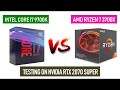 R7 3700X vs i7 9700k - RTX 2070 Super - Gaming Comparisons