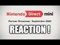 REACTION! Nintendo Direct Mini: Partner Showcase | September 2020
