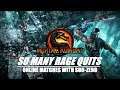 SO MANY RAGE QUITS! - Mortal Kombat 9: Online Matches with Sub-Zero