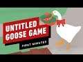 The First 11 Minutes of Untitled Goose Game - Gameplay