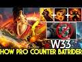 W33 [Ember Spirit] How Pro Counter Batrider Mid Absolutely Crazy Plays Dota 2