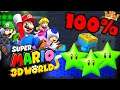 World Crown Mystery House Marathon 🎪 Super Mario 3D World Switch + Wii U 🎪 All Green Stars + Stamp