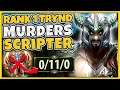 #1 Tryndamere World MURDERS a CHALLENGER SCRIPTER (Flawless Gameplay) - League of Legends