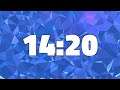 14 MINUTES AND 20 SECONDS TIMER COUNTDOWN [860 seconds - 14:20]