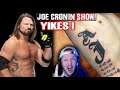 AJ styles Fan Gets Replica tattoo !  WWE Ruined Chad Gable