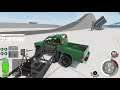 BeamNG Gavril D-Series Side Crash Test (80MPH)
