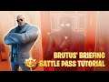 Disguise yourself inside a Phone Booth in different matches (Brutus' Briefing) Fortnite Tutorial