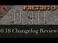 Factorio 0.18 Changelog Review