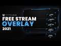 FREE STREAM OVERLAY DOWNLOAD 2021 - PSD PACKAGE!