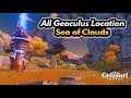 Genshin Impact All Geoculus Location: Sea of Clouds (#14)