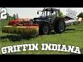 Griffin Indiana | Episode 2 | Mowing With New Kit | Timelapse | Farming Simulator 19