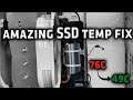 How to FIX Samsung 980 Pro high temperature/ Tutorial to reduce temp of any NVME SSD