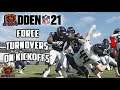 HOW TO USER HIT STICK FUMBLE EVERY TIME - HOW TO FORCE A TURNOVER IN MADDEN 21 ON KICKOFF🔥