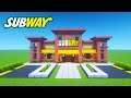 Minecraft Tutorial: How To Make A Classic Subway "2020 City Builds"