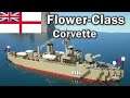 🚢 Minecraft Tutorial: How to Make a Corvette (Flower-Class)