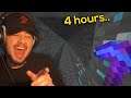 Mining in a Straight Line for 4 HOURS | Hardcore Minecraft #2