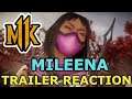MK11 MILEENA GAMEPLAY TRAILER REACTION - Mortal Kombat 11 Ultimate - Mileena Looking Amazing