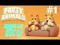 Party Animals #1 Зверята Ребята! Генерация Смешных Моментов! Стрим Добра!