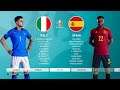 🔴PES 21 - ITALY  VS SPAIN - SEMI FINAL EURO 2021 - GAMEPLAY (PC)