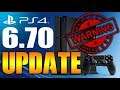 PS4 6.70 UPDATE System Software Warning on Firmware "Gaming News"