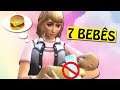 QUASE MORREMOS DE FOME - Mãe Adolescente #03 - The Sims 4