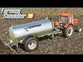Rozlewanie gnojowicy - Farming Simulator 19 | #33