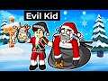 Stealing CHRISTMAS as a EVIL KID in Roblox!