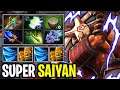 SUPER SAIYAN..!! 600+ Attack Speed Juggernaut Aghanim Scepter 7.27 | Dota 2