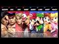 Super Smash Bros Ultimate Amiibo Fights – Kazuya & Co #312 Iron Fist vs Super Mario
