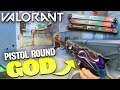 These Pistol Rounds Were Cracked! - Valorant Ranked