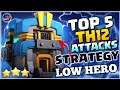 TOP 5 BEST TH12 Attack Strategies for 3 Stars in 2021- TH12 CWL Attack Strategies! Clash of Clans