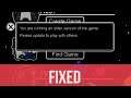 You are Running an Older Version of the Game - Among US (Solved)