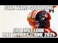 #01 First look, Star Wars Squadrons, Playstation 5, gameplay, playthrough