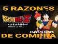 5 RAZONES PARA COMPRAR DRAGON BALL Z: KAKAROT! -¿MERECE LA PENA?-PS4/XBOX ONE/PC-OPINIÓN