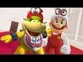 Bowser Jr. & Fire Mario in Super Mario Odyssey - Final Boss & Ending