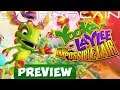 Capital B.'s Tropical Freeze?! Yooka-Laylee and the Impossible Lair Was Shockingly Fun! - PREVIEW