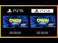 Crash Bandicoot 4 - Load Times Comparison Difference is Pretty Insane.. (PS4 vs PS5)