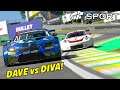 DIVA vs. DAVE | GT Sport BMW M6 GT3 @ Interlagos | Gran Turismo 4K Gameplay German