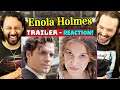 ENOLA HOLMES | TRAILER - REACTION! (Henry Cavill, Millie Bobby Brown)