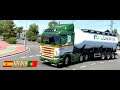 ETS2 v1.40 | DLC "Iberia" -  RJL SCANIA R 4-series - Euro Truck Simulator 2 gameplay 2K