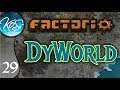 Factorio DyWorld Ep 29: BUILDING RAILS - Conversion Mod Let's Play, Gameplay
