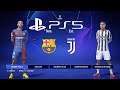 FIFA 22 PS5 FC BARCELONA - JUVENTUS | MOD Ultimate Difficulty Career Mode HDR Next Gen