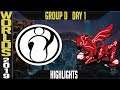 IG vs AHQ Highlights Game 1 | Worlds 2019 Group D Day 1 | Invictus Gaming vs AHQ Esports Club